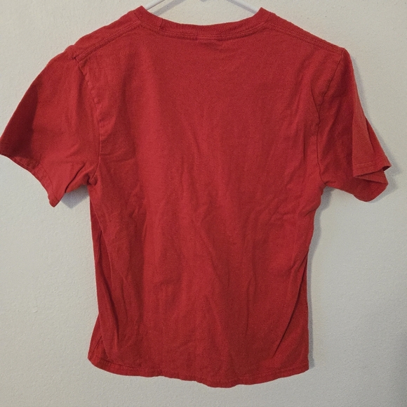 WWE Rob Van Dam Yin Yang Fight T Shirt Size Youth Medium Red WWF ECW - Picture 2 of 7